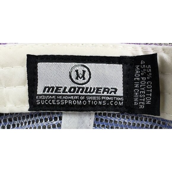 Melonwear Rainbow Mesh Trucker Hat LGBTQIA Pride Embroidered Star Snapback - Picture 6 of 14